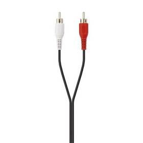 Kabel Belkin audio 2RCA, 1m (F3Y097bf1M) černý