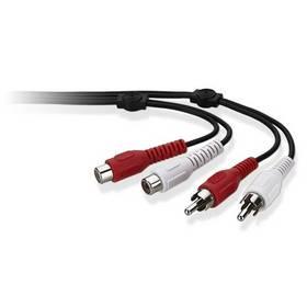 Kabel Belkin audio 2RCA, 3 m (F8V3092cp3M) černý