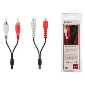 Kabel Belkin audio 2RCA, 3m (F3Y099bf3M) černý