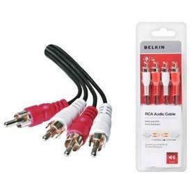 Kabel Belkin audio 2RCA, 3m (F8V3015cp3M) černý