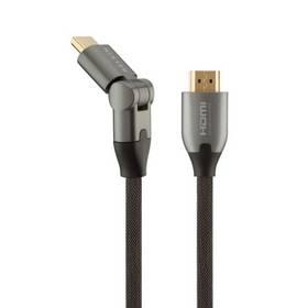 Kabel Belkin HDMI 1.4 ProHD2000, 1m (AV10087qp1M) černý/šedý