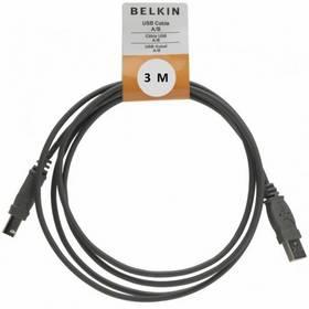Kabel Belkin USB 2.0 A - B, 3m (F3U133R3M) černý