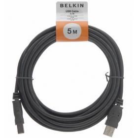 Kabel Belkin USB 2.0 A - B, 5m (CU1000R5M) černý