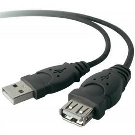 Kabel Belkin USB 2.0 prodlužovací A - A, 1.8m (F3U153cp1.8M) černý
