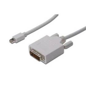Kabel Digitus miniDisplayPort - DVI(24+1), 1m (AK-340305-010-W) bílý