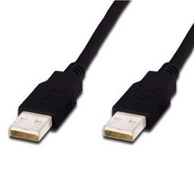 Kabel Digitus USB 2.0 A - A, 1,8m (AK-300100-018-S) černý