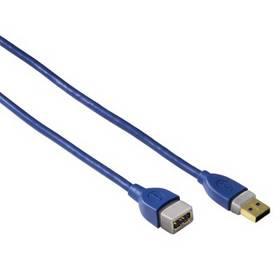 Kabel Hama USB A-A, 1,8m (39674) modrý