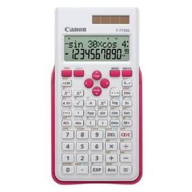Kalkulačka Canon F-715SG (5730B002) bílá/růžová