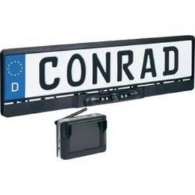 Kamera couvací Conrad bezdrátová v rámečku SPZ dnt RFK Integro 3.5