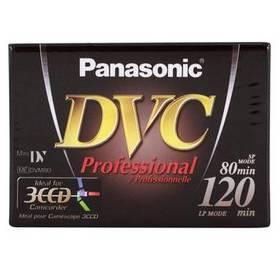 Kazeta do videokamery Panasonic Videokazeta MiniDV AY-DVM80YE Profesional
