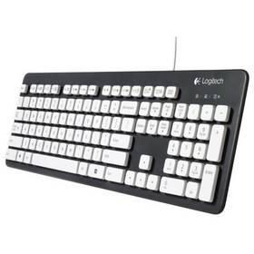 Klávesnice Logitech K310 Washable CZ (920-004056) černá/bílá