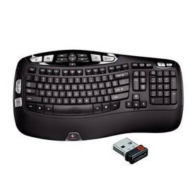 Klávesnice Logitech Wireless Keyboard K350 CZ (920-002020) černá