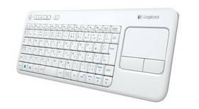 Klávesnice Logitech Wireless Keyboard K400 CZ (920-005936) bílá