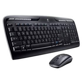 Klávesnice s myší Logitech Wireless Combo MK330, CZ (920-003991) černá (rozbalené zboží 8213070788)