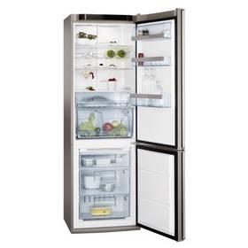 Kombinace chladničky s mrazničkou AEG S83200CMM0 nerez