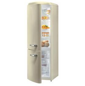 Kombinace chladničky s mrazničkou Gorenje Retro RK 60359 OCL béžová