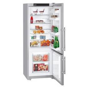 Kombinace chladničky s mrazničkou Liebherr CUPsl 2901 stříbrná