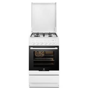 Kombinovaný sporák Electrolux EKK51300OW bílý