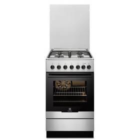 Kombinovaný sporák Electrolux EKK51300OX nerez