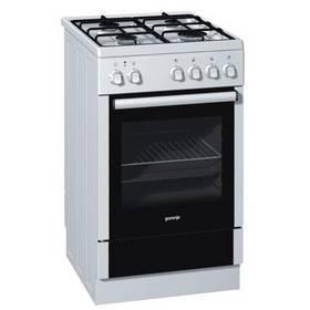 Kombinovaný sporák Gorenje K 56103 AW bílý