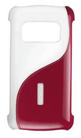 Kryt na mobil Nokia CC-3010  pro Nokia C6-01 (02726G9) bílý/červený