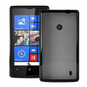 Kryt na mobil Puro Clear pro Nokia Lumia 520 (NK520CLEARBLK)