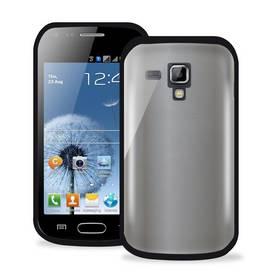 Kryt na mobil Puro CLEAR pro Samsung Galaxy S Duos (SGS7562CLEARBLK) černý