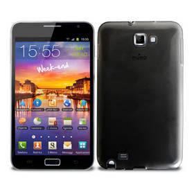 Kryt na mobil Puro Cust pro Samsung Galaxy Note silicone (GNOTEPLASMABLK) černý