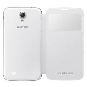 Kryt na mobil Samsung EF-CI920BW flip S-view pro Galaxy Mega (i9205) (EF-CI920BWEGWW) bílý
