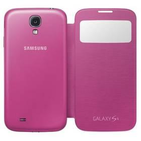 Kryt na mobil Samsung EF-CI950BPEG flip S-view pro Galaxy S4 (i9505) (EF-CI950BPEGWW) růžový