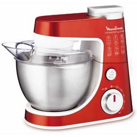 Kuchyňský robot Moulinex Mastercher Gourmet QA404G31 červený