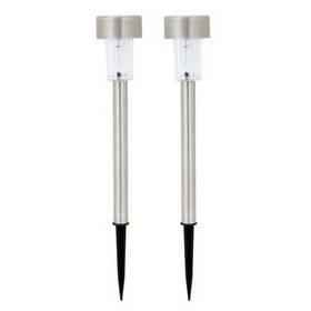 Lampa solární VTP 0935622-2 - nerez set