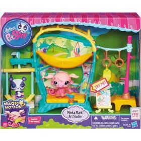 Littlest Pet Shop magic motion minkin domeček hrací set Hasbro