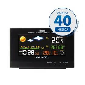 Meteorologická stanice Hyundai WS 2202 černá (vrácené zboží 4586002963)