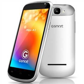 Mobilní telefon Gigabyte GSmart AKU A1 Dual Sim (2Q001-00047-390S) bílý