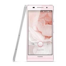 Mobilní telefon Huawei Ascend P6 (Ascend P6 Pink) růžový