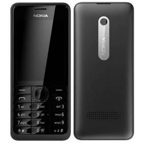 Mobilní telefon Nokia 301 Dual Sim (A00011749) černý