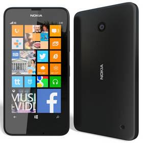 Mobilní telefon Nokia Lumia 630 (A00018432) černý