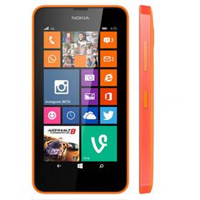 Mobilní telefon Nokia Lumia 630 Dual Sim (A00018157) oranžový