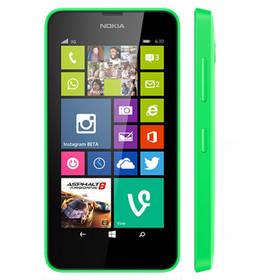 Mobilní telefon Nokia Lumia 630 Dual Sim (A00018159) zelený