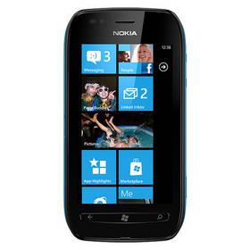 Mobilní telefon Nokia Lumia 710 (002Z7T6) černý/modrý (vrácené zboží 8413003727)