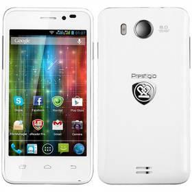 Mobilní telefon Prestigio MultiPhone PAP5400 Duo (PAP5400DUOWHITE) bílý