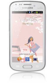 Mobilní telefon Samsung Galaxy S Duos (S7562) - La Fleur white (GT-S7562CWZETL)