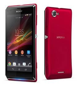 Mobilní telefon Sony Xperia L C2105 - Rose red (1271-7631)