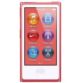 MP3 přehrávač Apple iPod nano 16GB (MD475HC/A) růžový