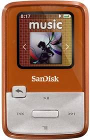 MP3 přehrávač Sandisk Sansa Clip Zip 4GB (619659072087) oranžový