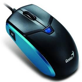 Myš Genius CamMouse (2MP Foto, QR čtečka) (31010169103) černá/modrá