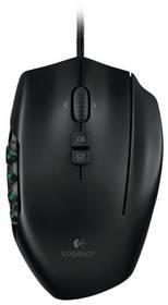 Myš Logitech Gaming G600 MMO (910-003623) černá