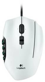 Myš Logitech Gaming G600 MMO (910-003629) bílá