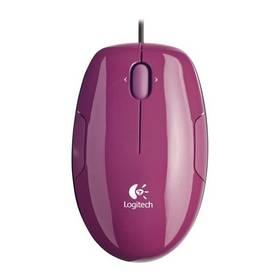 Myš Logitech Laser Mouse LS1 Berry (910-001162) fialová